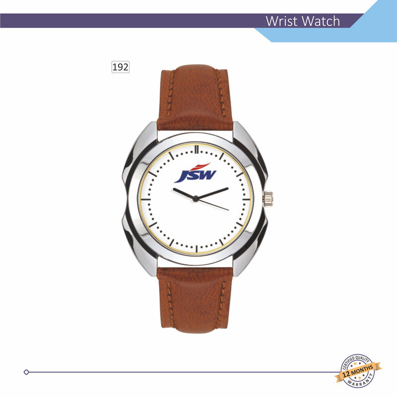 Supreme Men, Wrist Watch with Black Leather Strap, Stylish White Dial with Bold Markers, Elegant Silver Case Perfect for Casual and Formal Wear